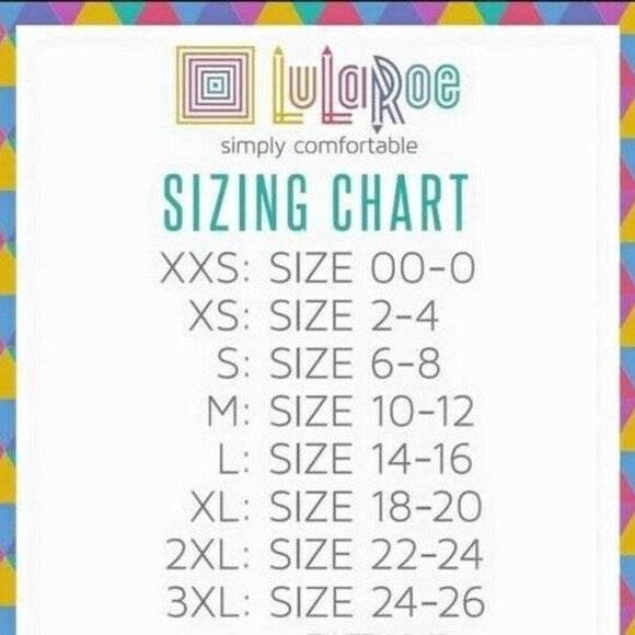LULAROE Multicolored AZURE High-Low Knee High Maxi - Picture 6 of 6